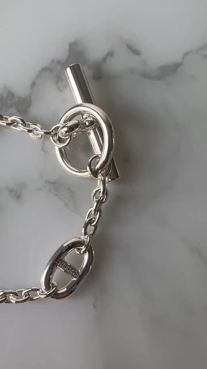エルメス　ブレスレット HERMES エルメス ブレスレット CHAINE D'ANDRE FARANDOLE