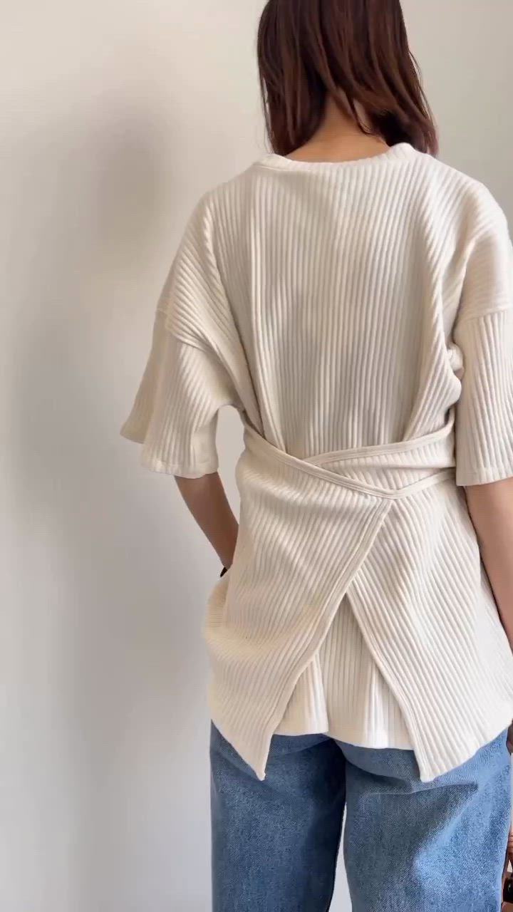 BASERANGE ベースレンジ エプロントップス APRON TOP TOAP WS