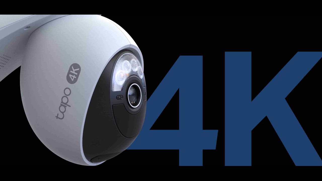 TP-Link 800万画素 防犯カメラ 360°首振り パンチルト ソーラー