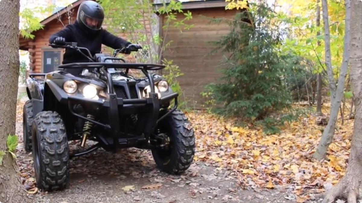 森の中をエコに爆走できる4輪EVバギー「E-ATV」 - bouncy / バウンシー | Yahoo! JAPAN