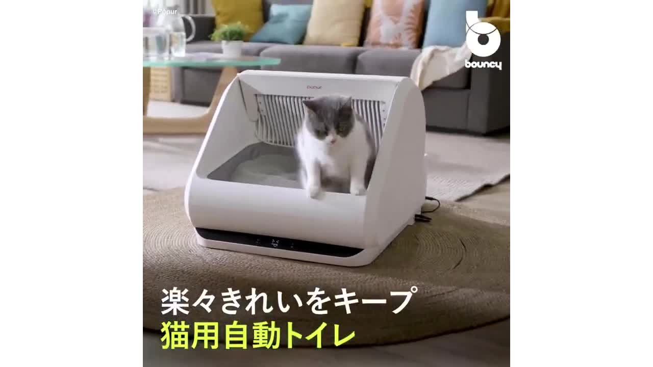 猫自動トイレ Popur - トイレ用品