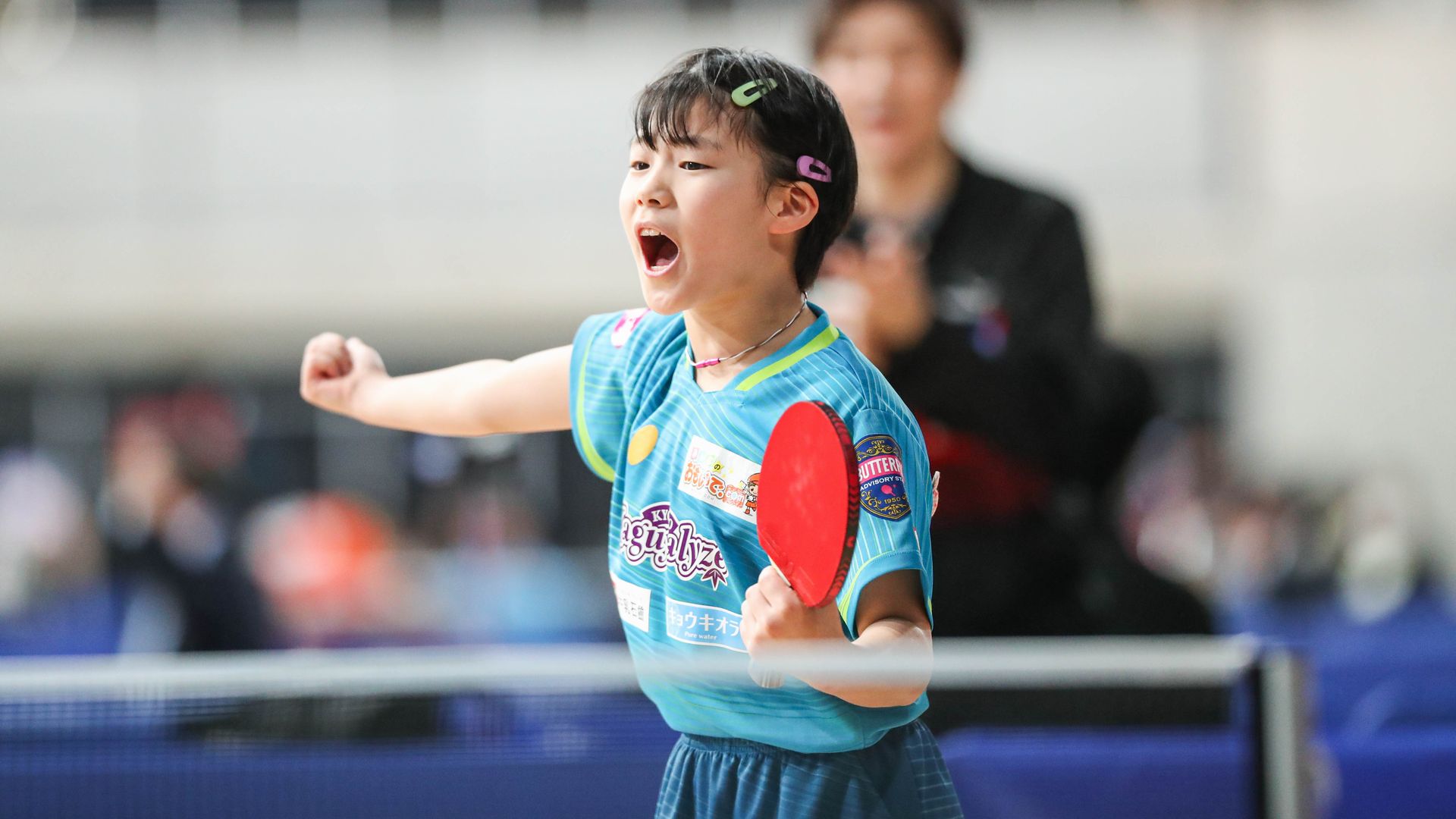 【全日本卓球】小学4年生・松島美空が2回戦突破、23日実施の3回戦で張本美和と対決へ