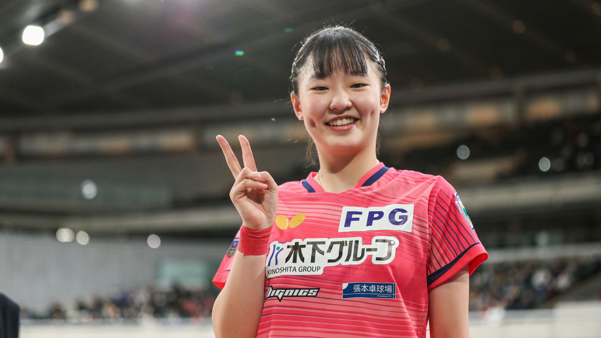 【全日本卓球】ジュニア女子2連覇を達成した張本美和、勝利の瞬間！