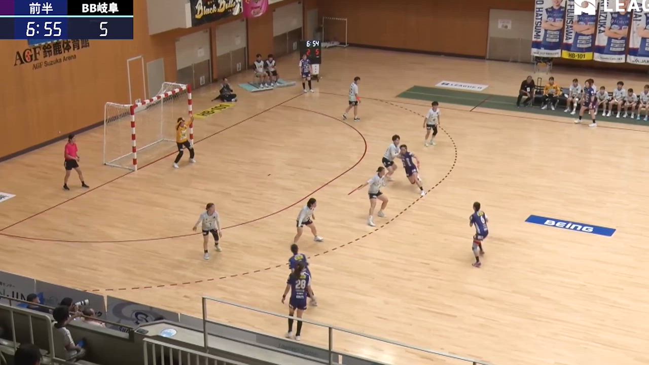 【ハンドボール日本代表】強さと巧さを兼ね備えた万能ピボット｜初見実椰子・三重バイオレットアイリス【リーグＨ】