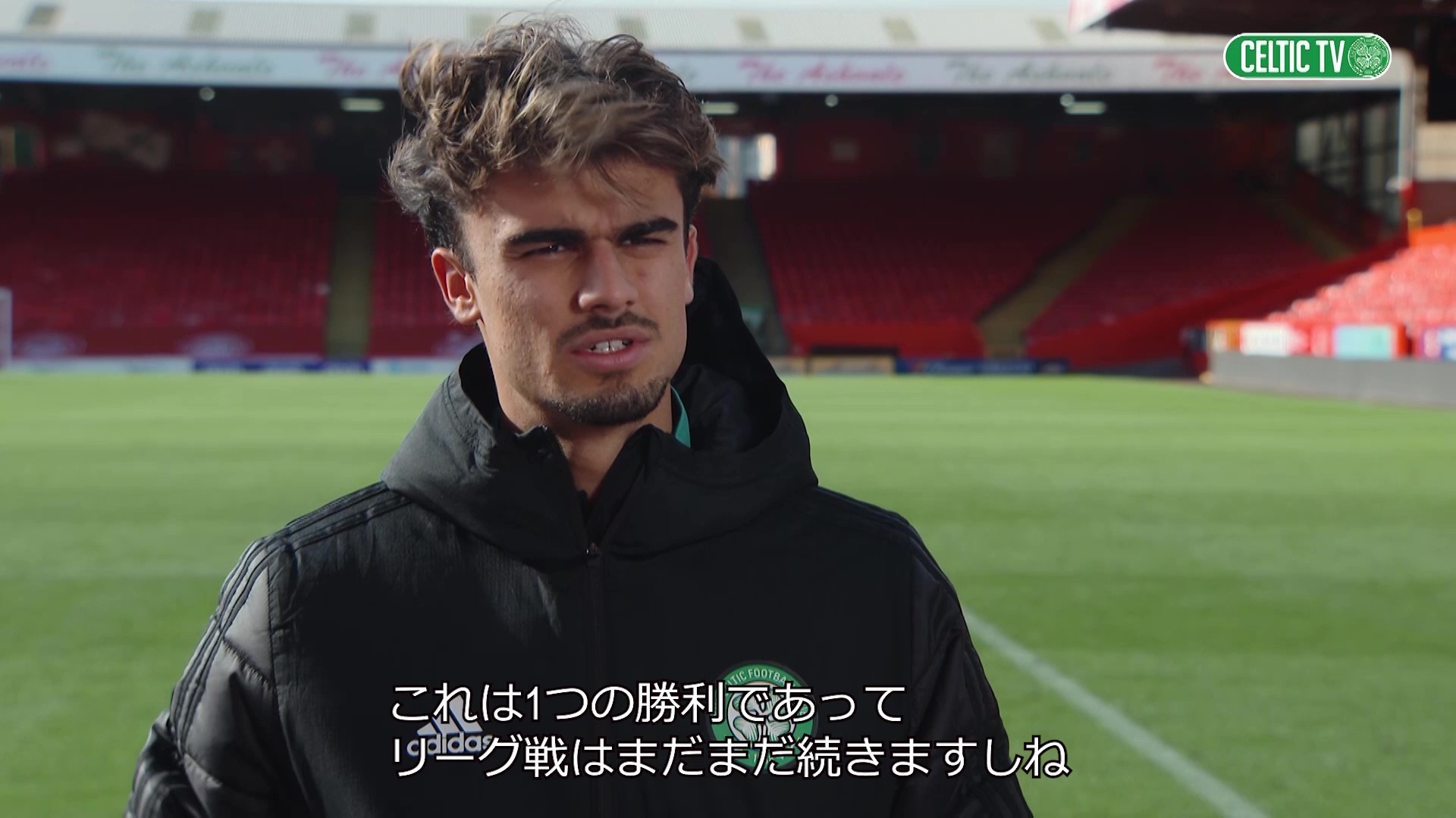 動画】「僕の彼女が大喜びで」ジョタの試合後インタビュー