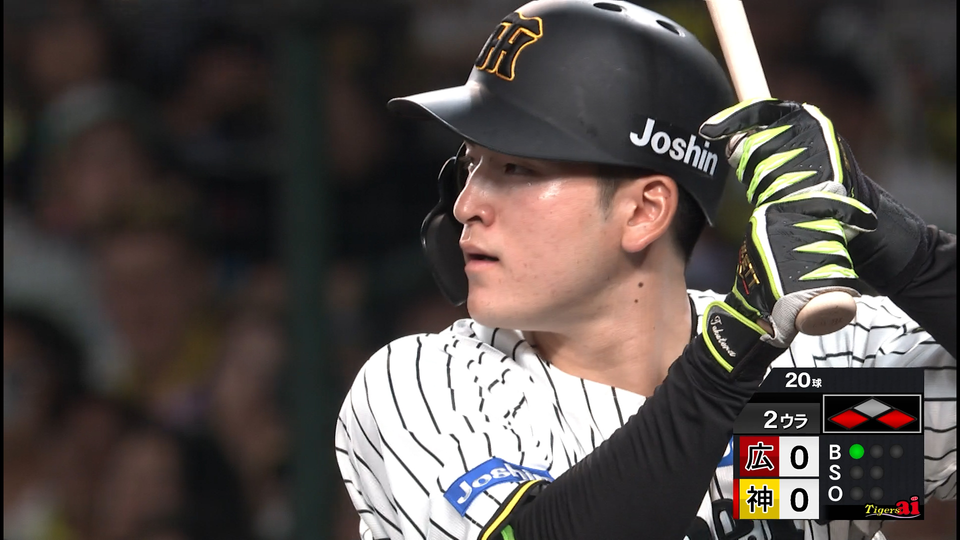 広島東洋カープ vs 阪神タイガース　3枚 広島 vs. 阪神(08/13)【J SPORTS STADIUM2025】 | 新しい未来の