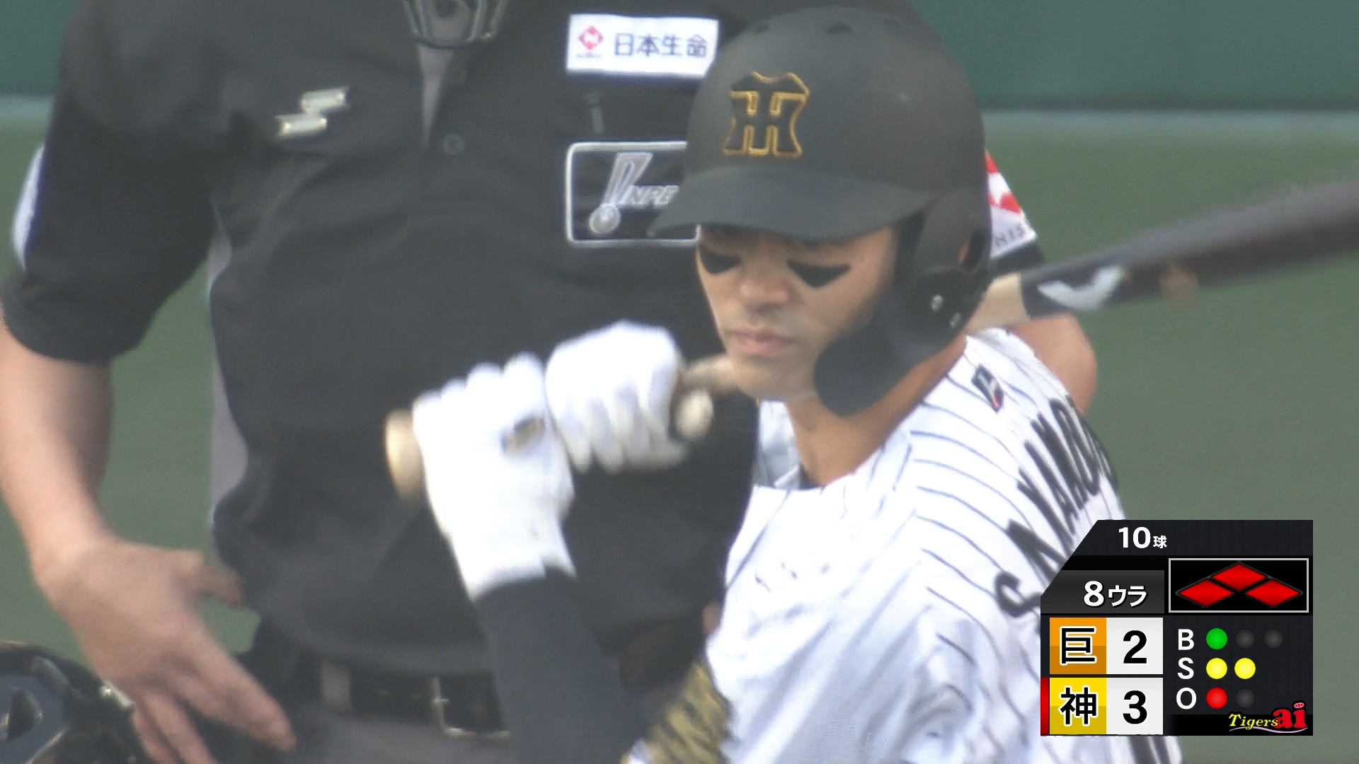 【8回裏】坂本 レフトの頭上を越えた!! ダメ押しのタイムリーツーベース!! 2025/04/26 T-G