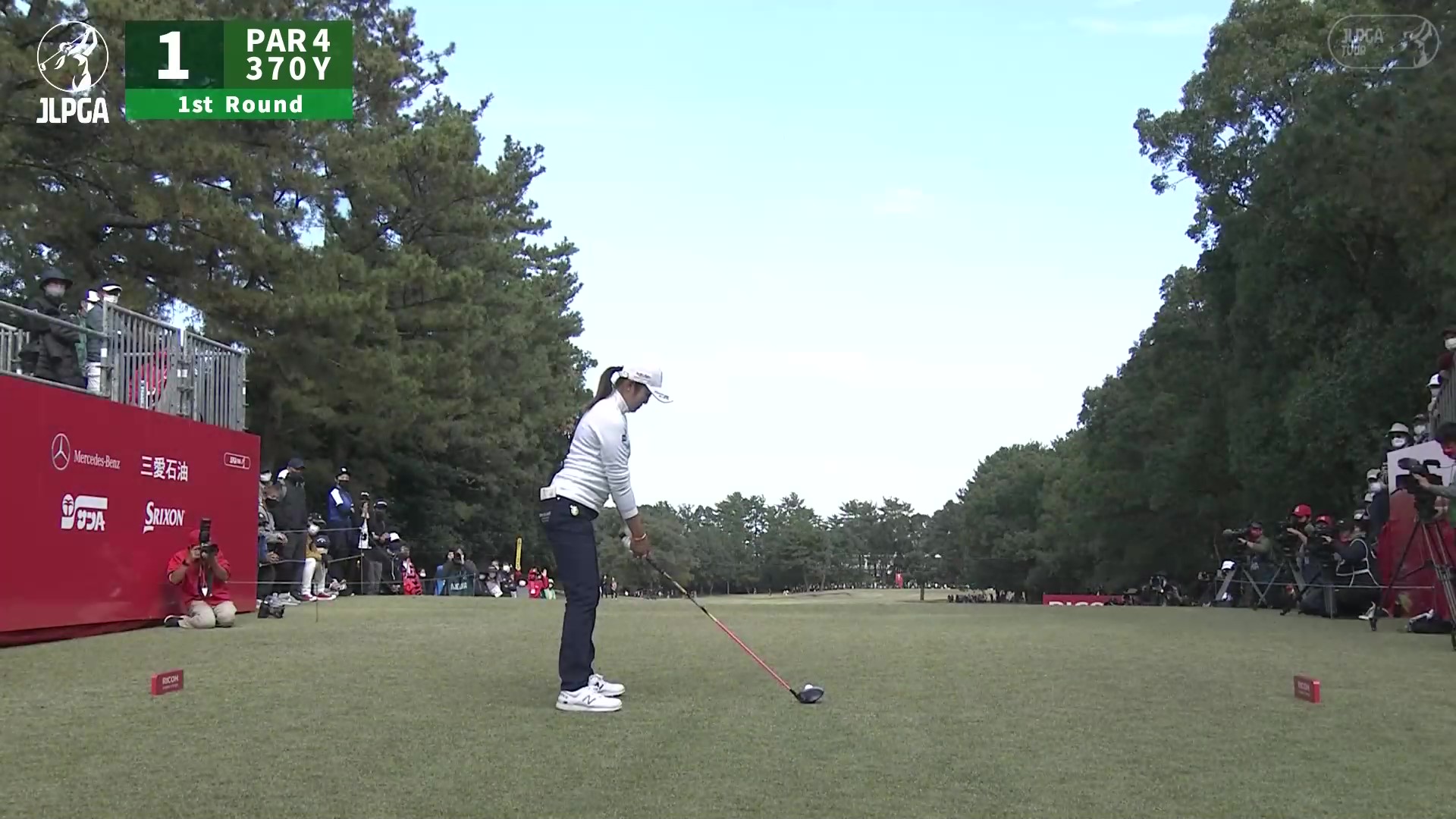動画 女子ゴルフ 直接対決の最終組 稲見萌寧 古江彩佳のティーショット Jlpgaツアーチャンピオンシップ リコーカップ スポーツナビ 日本 女子プロゴルフ協会