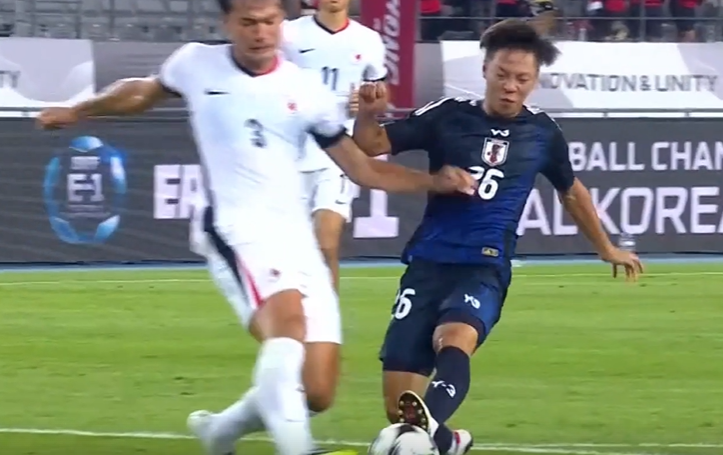 抜群のスピードと強さで生き残る！中村草太が「個の力」で得点！東アジアE-1サッカー選手権2025 日本対ホンコン・チャイナ