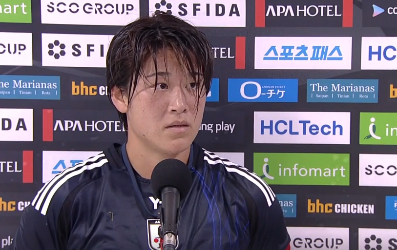 「悔しい…それだけです」高橋はな、試合後のインタビューはこちら 東アジアE-1サッカー選手権2025 日本対中国
