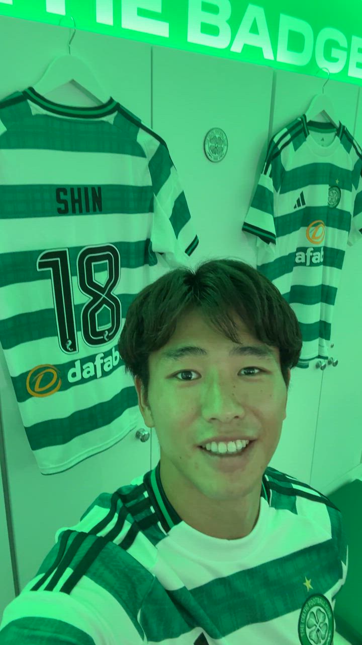 山田新から皆さんへのメッセージ｜セルティックFC