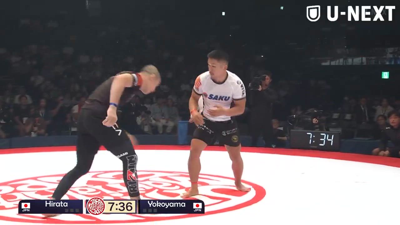 【グラップリング】平田直樹vs.横山武司 MMA同階級トップ選手の対決はドロー！｜JAPAN MARTIAL ARTS EXPO PROLOGUE