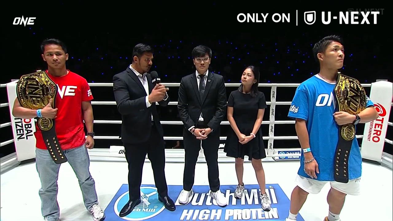 【キック】ONEフェザー級暫定王者野杁正明が正規王者スーパーボンと対峙！11月日本で対決｜7.18 ONE Friday Fights 116
