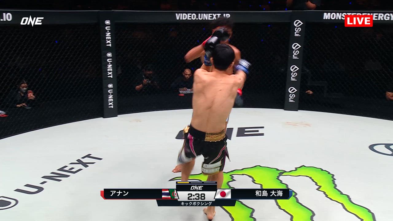 【ONE】和島大海、ONEデビュー戦は長身ナビル相手に善戦も惜敗｜ONE173：スーパーボン vs. 野杁正明