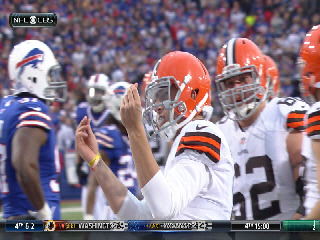 NFL ブラウンズ　ジョニー・マンジール　#2 Johnny Manziel #2 Cleveland Browns Nike Football Jersey Size