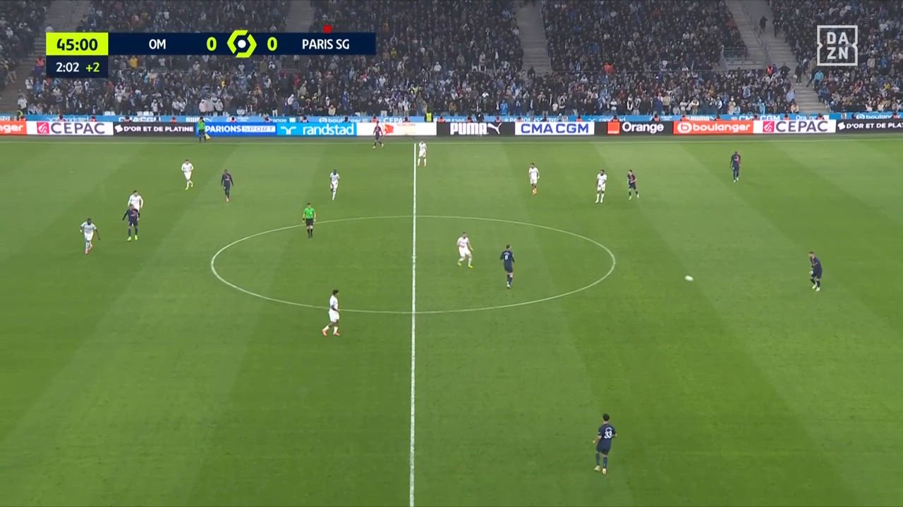 【リーグアン】第27節 マルセイユ vs PSG ハイライト