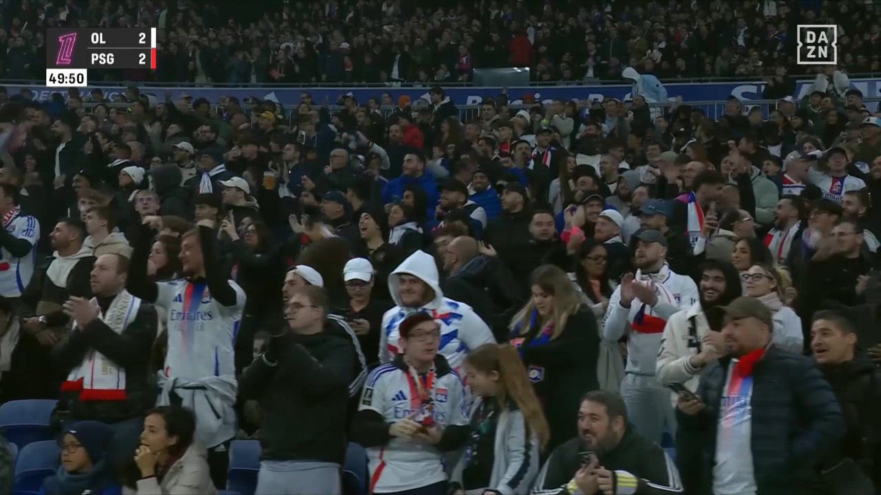 【リーグアン第12節】リヨン vs パリSG