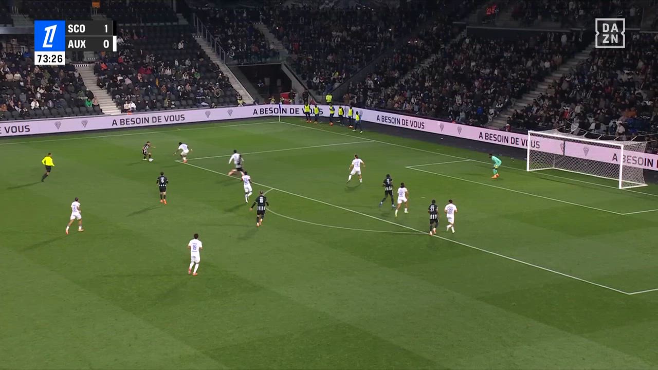 【リーグアン第12節】アンジェ vs オセール