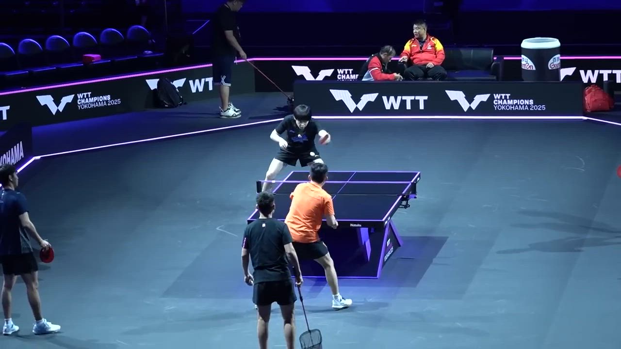 動画】【卓球】張本美和 2大会連続優勝へ！ストレートで準々決勝