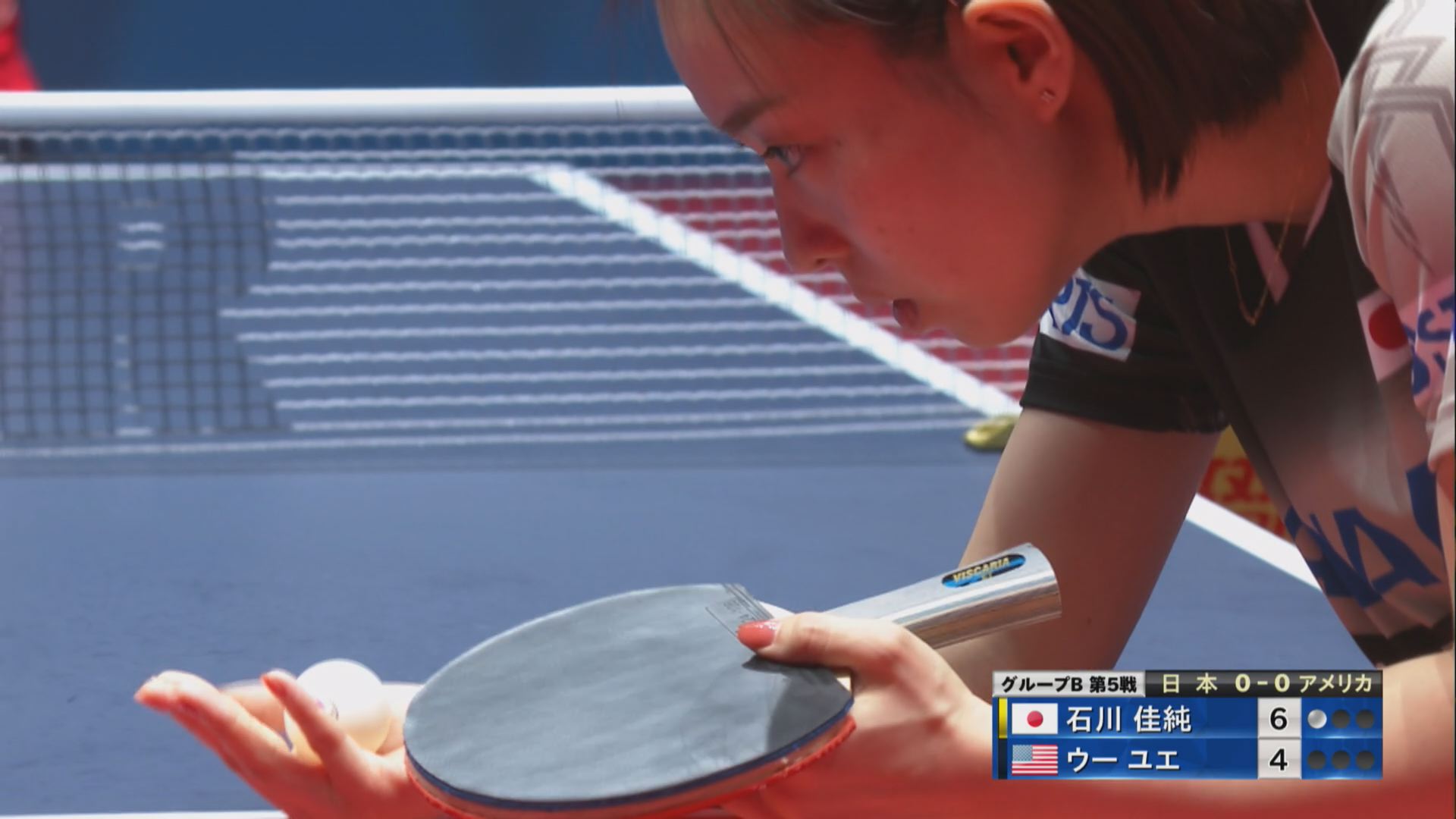 動画 ハイライト 世界卓球18 女子グループリーグ第5戦 日本vsアメリカ スポーツナビ テレビ東京 卓球チャンネル