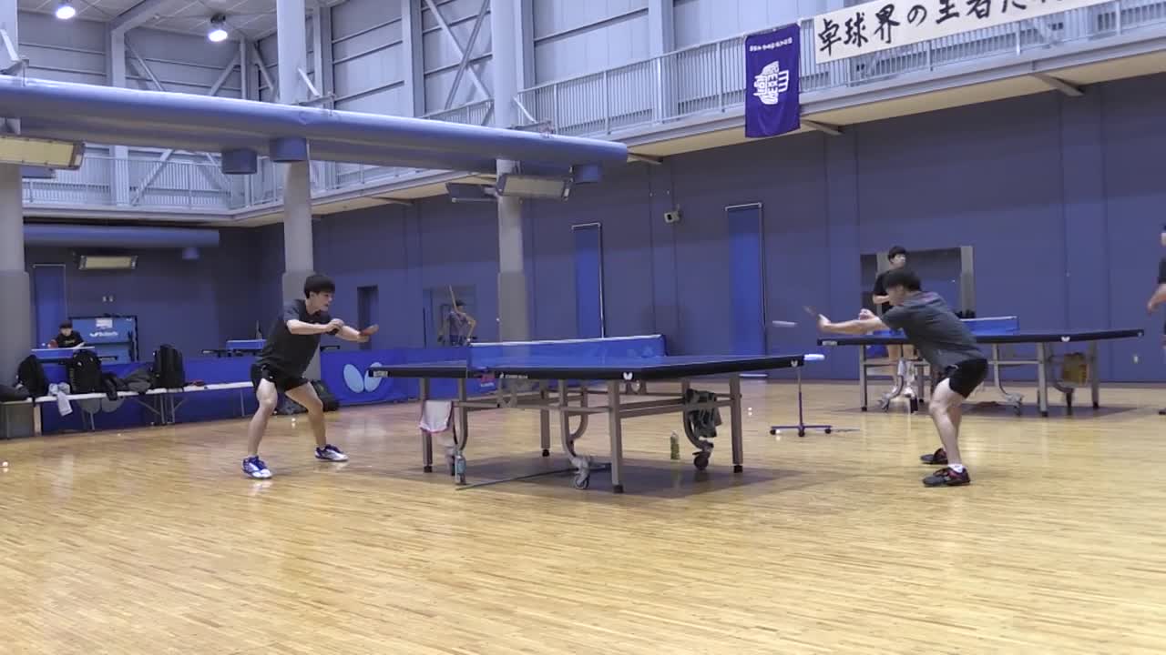世界卓球2021 日本代表『宇田幸矢』明治大学卓球部の練習に潜入取材！