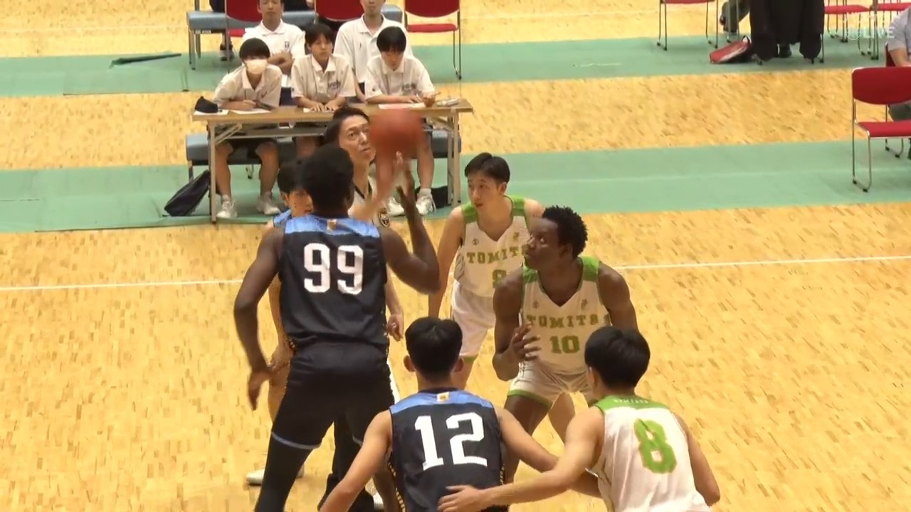 【高校バスケ･東海】男子準々決勝 富田 vs 藤枝明誠
