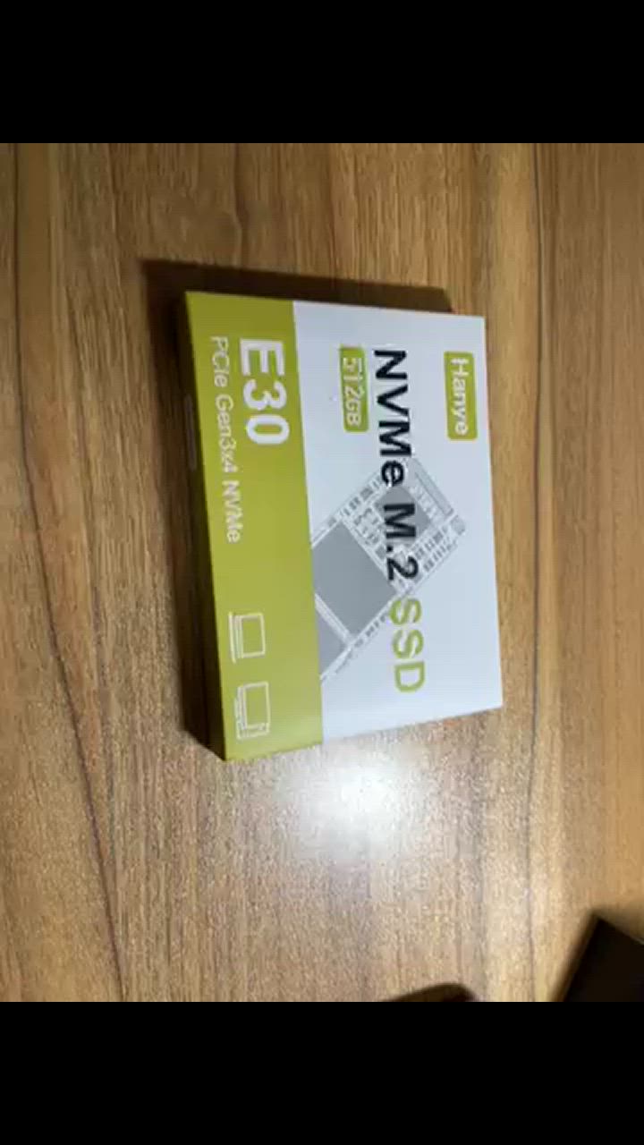 Hanye PCIe NVMe M.2 2280 SSD 512GB R:3500MB/s W:2700MB/s Hanye PCIe NVMe M.2 2280 SSD 512GB R:3500MB/s W:2700MB/s