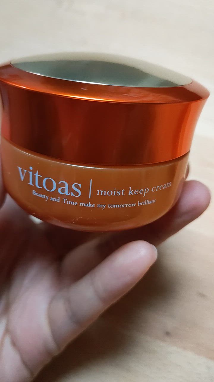 サントリー 公式 vitoas (ビトアス) モイストキープ クリーム 30g