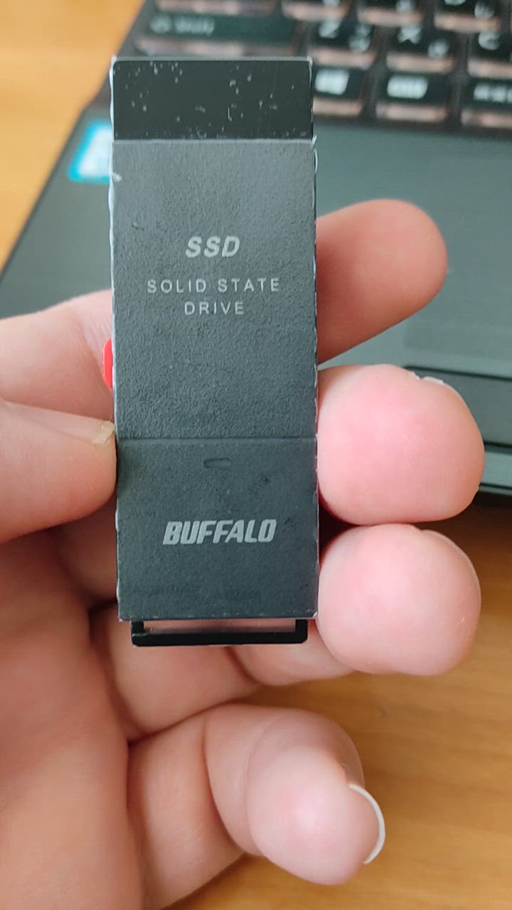 BUFFALO 外付けSSD USB-A接続 (PC・TV両対応、PS5対応) ブラック 