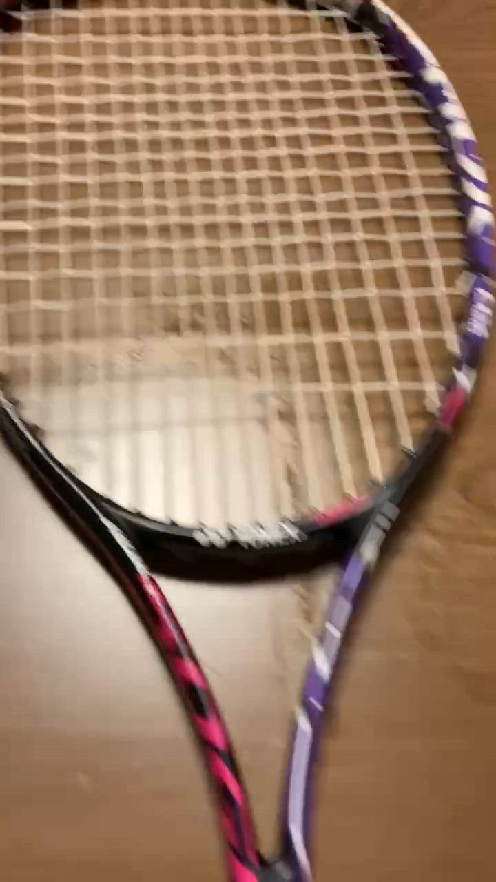 YONEX ヨネックス エアロデュークX 50GH 張上げ済 ラケット 軽量