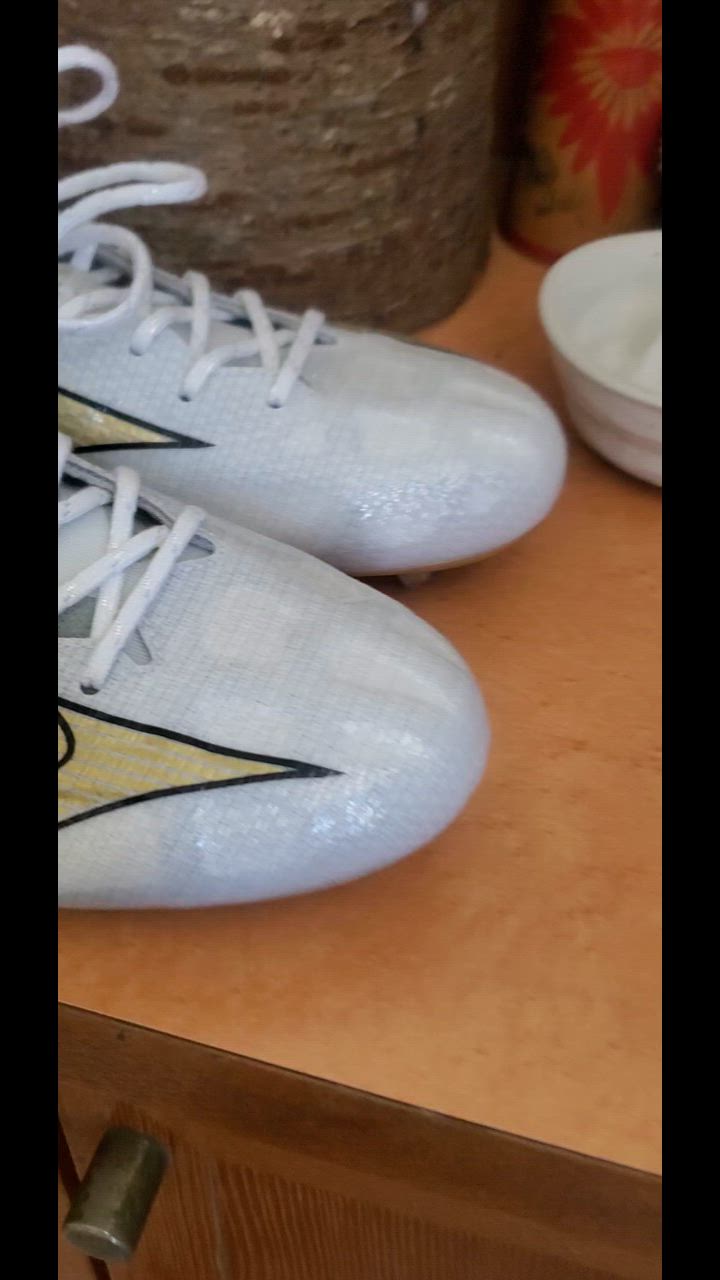 MIZUNO ミズノアルファ ELITE ホワイト×プリズムゴールド