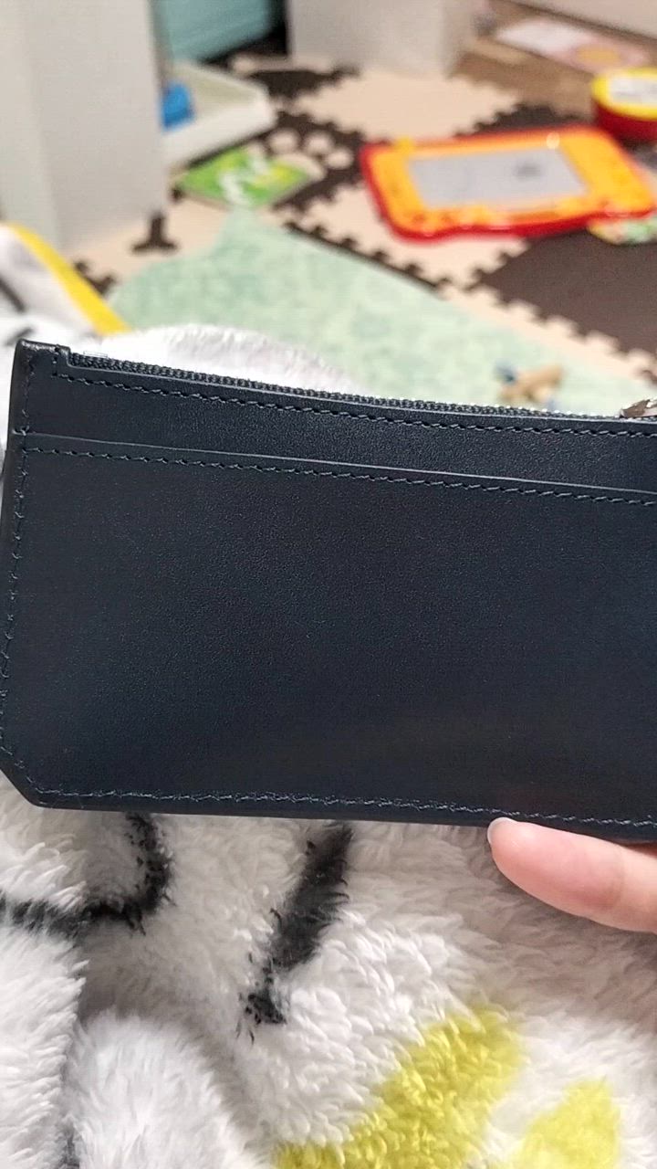 DomTeporna Italy ミニ財布 レディース メンズ 革 本革 牛革
