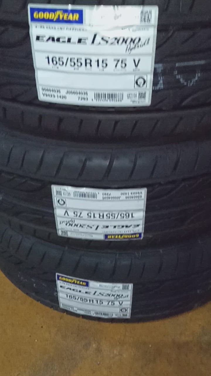 4本セット 165/55R15 EAGLE LS2000 HybridII タイヤ サマータイヤ GOODYEAR グッドイヤー : gy00109-4  : AUTOWAY(オートウェイ) - 通販 - Yahoo!ショッピング