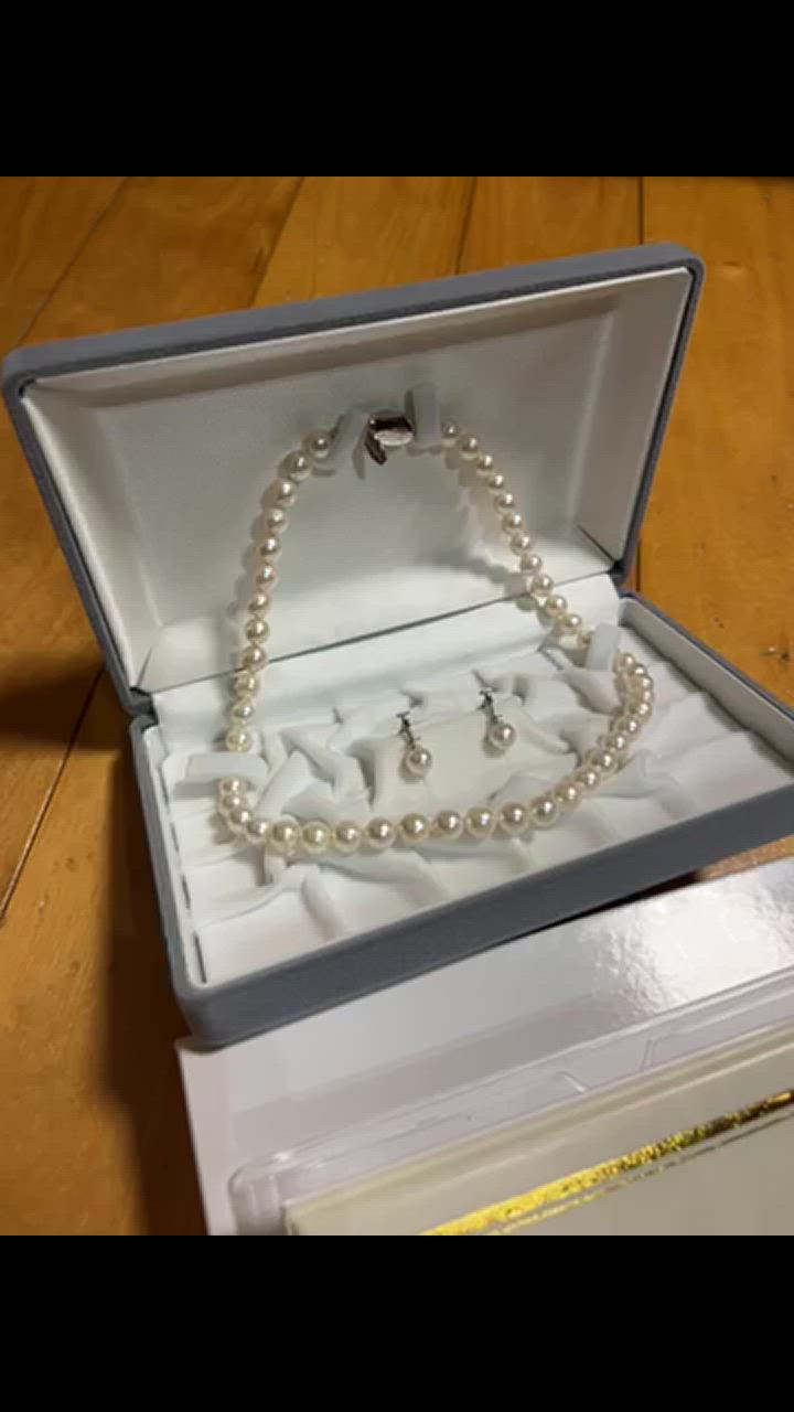 未使用】アコヤ真珠❣️YAMAZAKI PEARL✨2wayブローチ