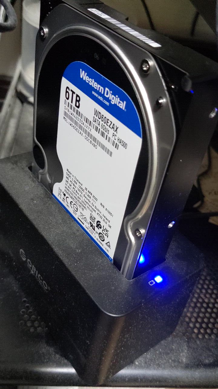 WESTERN DIGITAL WD Blue 内蔵HDD 3.5インチ 6TB 2年保証