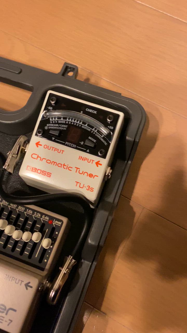 BOSS(楽器、器材) BOSS ボス TU-3S Chromatic Tuner ペダル BOSS(楽器、器材) BOSS ボス TU-3S Chromatic Tuner ペダル