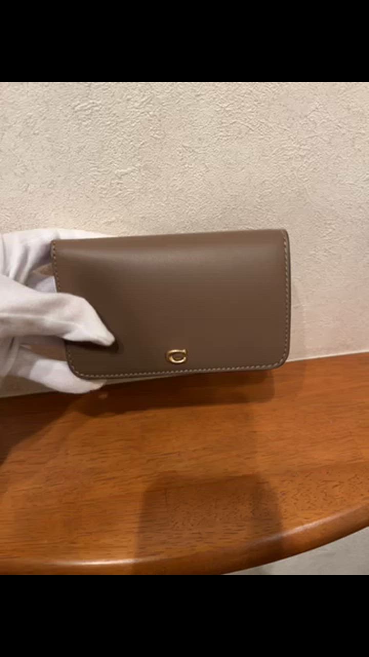 COACH 未使用 パープル 小銭入れ カードケース レザー Coach Coin Purse | eBay