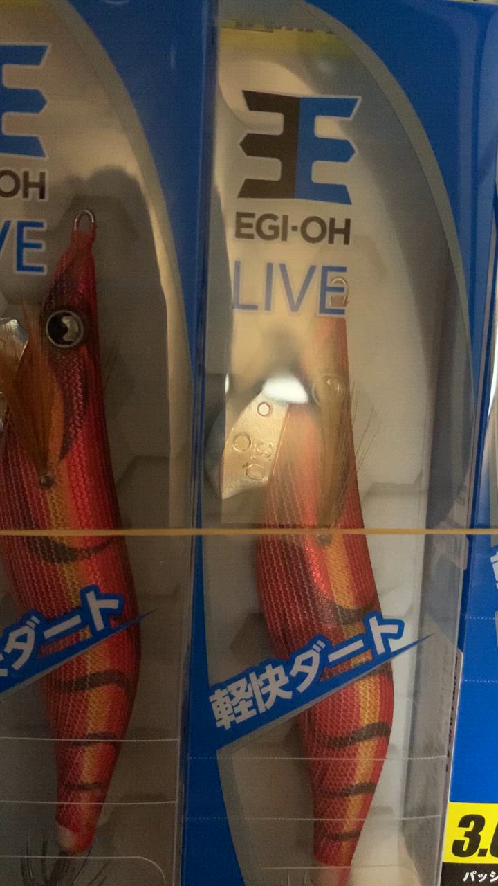 ヤマシタ　エギ王 ライブサーチ　レッドブラウニー パッションレッド 2.5号 ヤマシタ エギ王 LIVE 2.5号 034)パッションレッド : 釣具