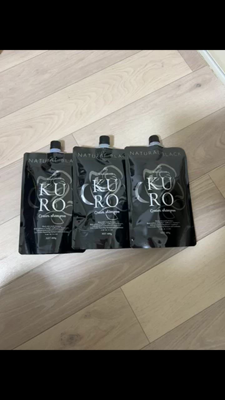 VALANROSE 白髪染め シャンプー バランローズ KUROクリーム