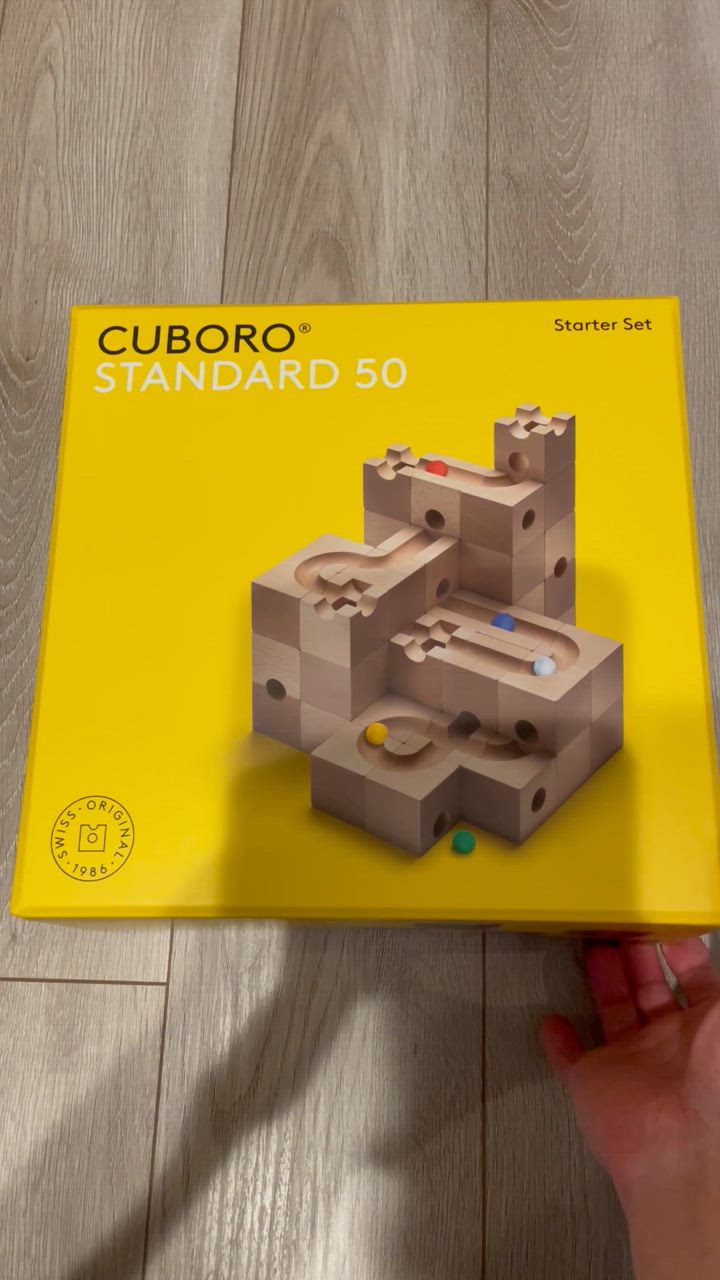 cuboro 【無料包装】キュボロ スタンダード 50 積み木 知育玩具