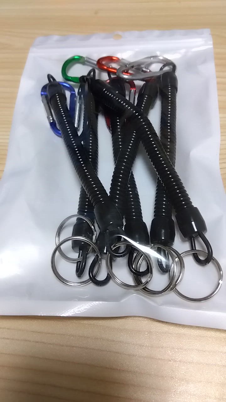 2個セット925 キーリング カラビナ　CHチャームの横向き防止に！　ロンワンズ 925 キーリング カラビナ CHチャームの横向き防止に