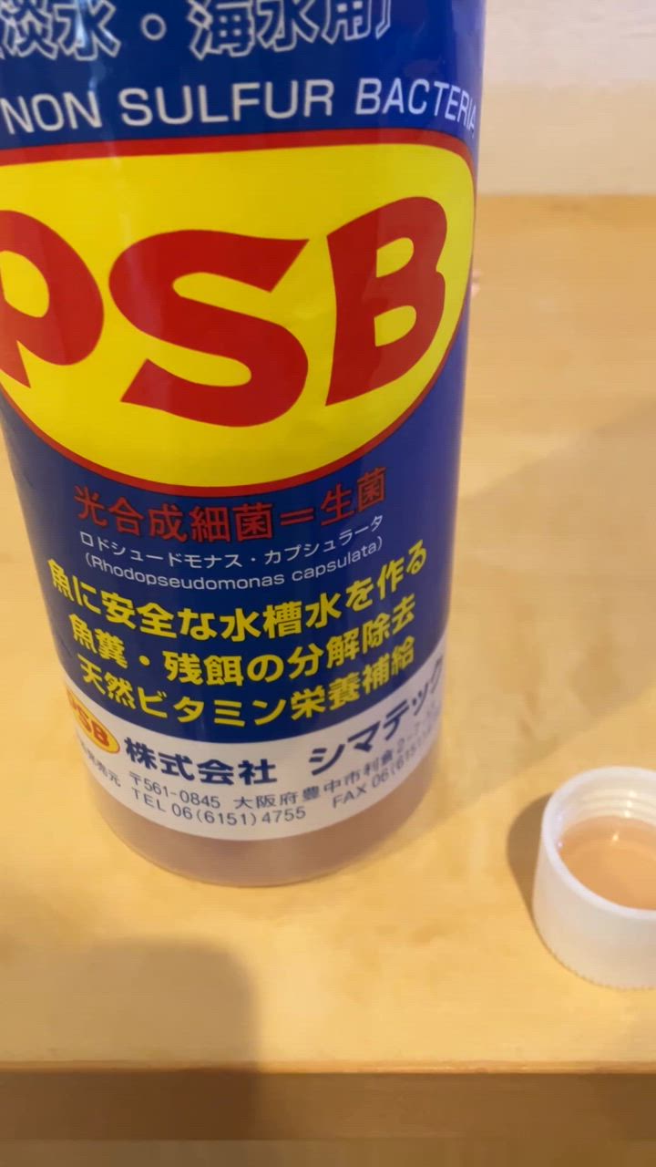 シマテック PSB 水質浄化栄養細菌 1000mL 光合成細菌 シマテック PSB 水質浄化栄養細菌 1000mL 光合成細菌