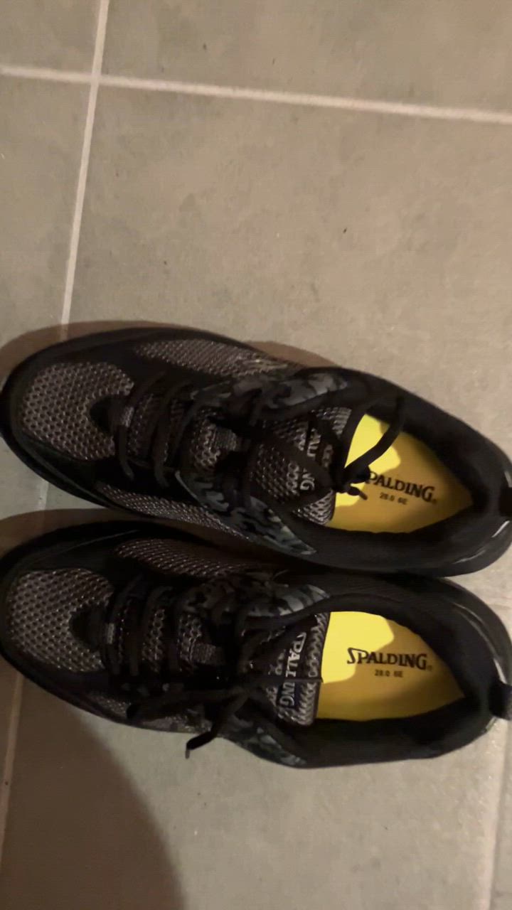SPALDING スポルディング アキレス スニーカー メンズ ブラック