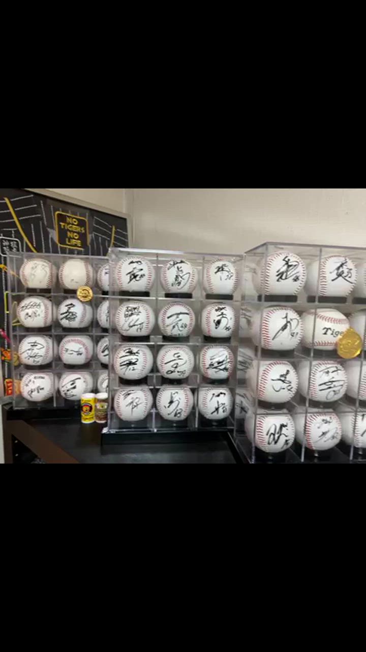 ≪ 野球 サインボール コレクションケース 12個収納タイプ ≫ 野球