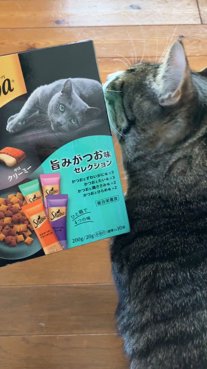猫 総合栄養食 シーバデュオ Sheba DUO 海の幸セレクション 200g シーバ デュオ 贅沢シーフード味セレクション 200g