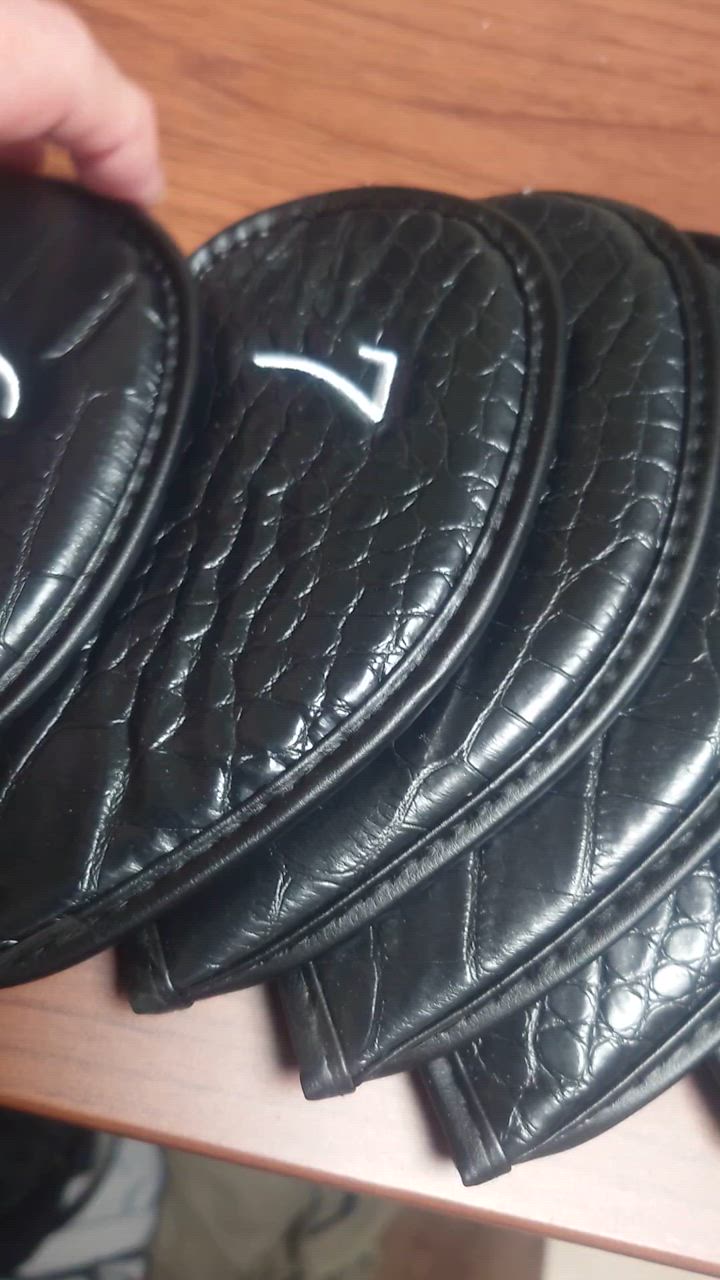 ゴルフヘッドカバー アイアンカバー アイアン用 12点セット 3−9