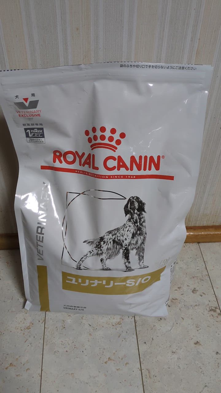 ロイヤルカナン 療法食 犬用 ユリナリーS/O ドライ 3kg : 10000111-5 