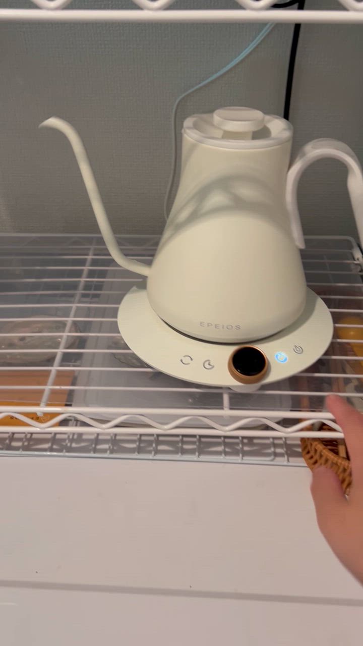 EPEIOS ドリップケトル 電気ケトル コーヒーケトル 0.9L 保温 1