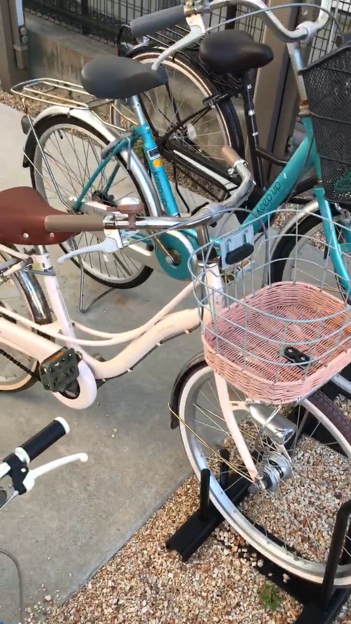 自転車スタンド 横風に強い 頑丈 自転車 ラック 倒れない
