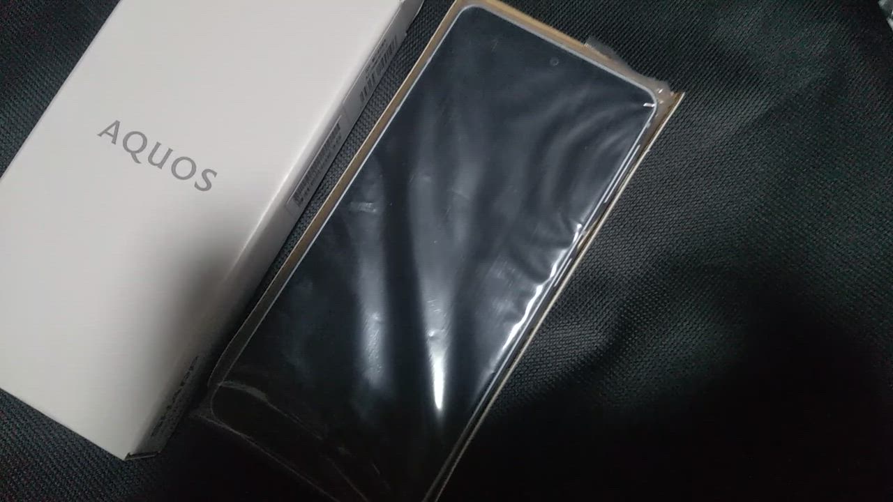 AQUOS sense SHARP シャープ sense8 コバルトブラック 本体 SIM